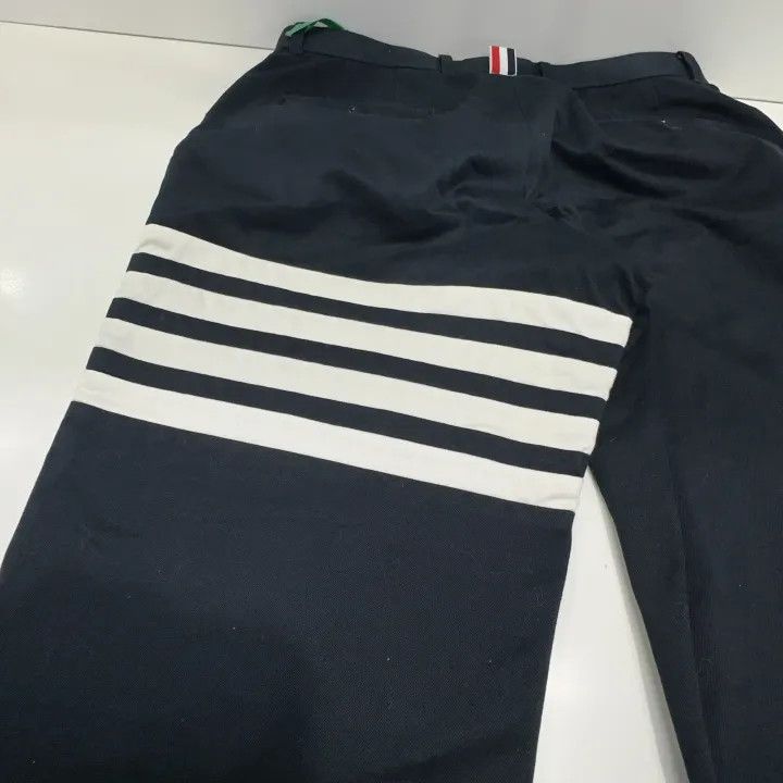 Thom Browne Thom Browne Classic Striped Cotton Casual Pants 0079 Size US 26 / EU 42 - 10 Thumbnail