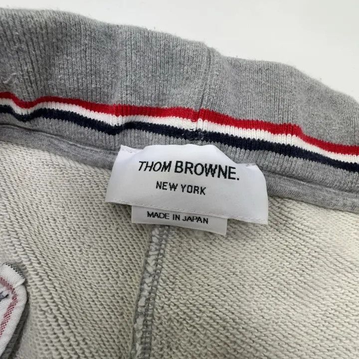 Thom Browne Thom Browne Classic Striped Gray Casual Shorts 0079 Size US 26 / EU 42 - 6 Thumbnail