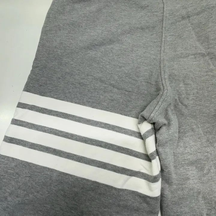 Thom Browne Thom Browne Classic Striped Gray Casual Shorts 0079 Size US 26 / EU 42 - 11 Thumbnail