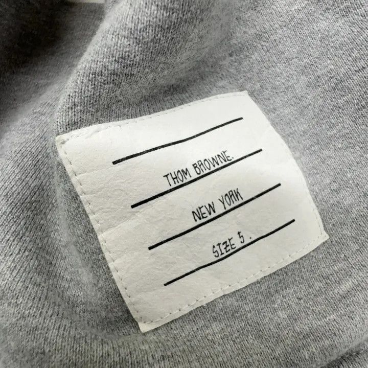 Thom Browne Thom Browne Classic Striped Gray Casual Shorts 0079 Size US 26 / EU 42 - 5 Thumbnail