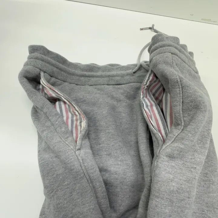 Thom Browne Thom Browne Classic Striped Gray Casual Shorts 0079 Size US 26 / EU 42 - 8 Thumbnail