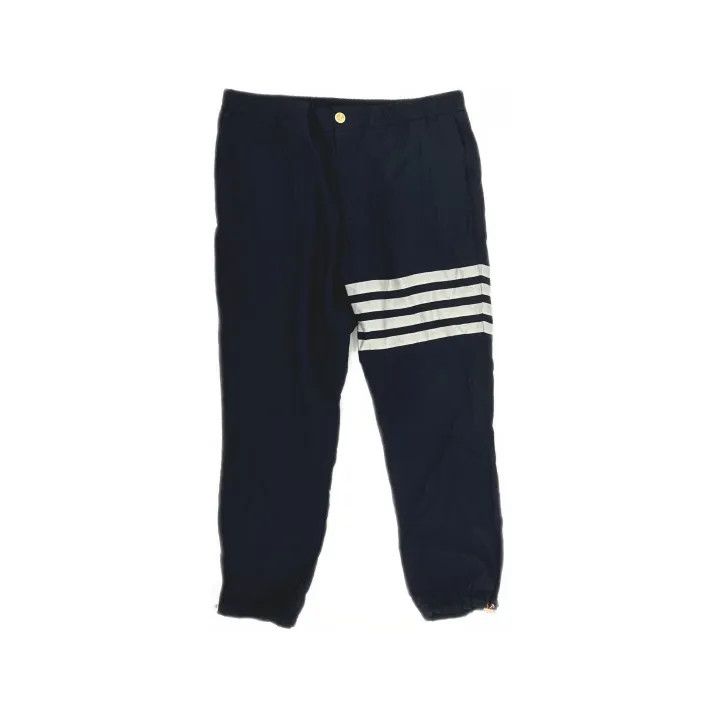 Thom Browne Thom Browne Fall 22 Four Stripe Zip Sweatpants 0079 Size US 26 / EU 42 - 2 Thumbnail