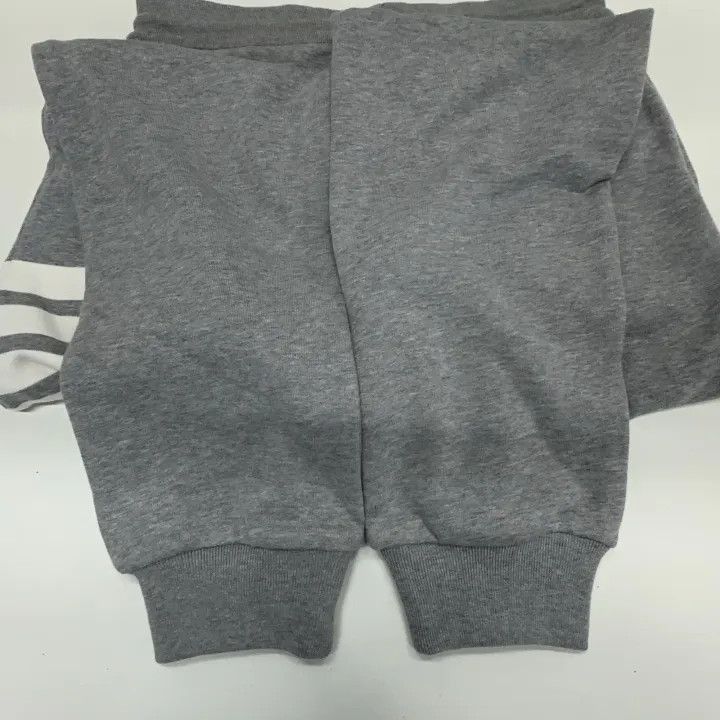 Thom Browne Thom Browne Classic Grey Knit Sport Pants 0079 Size US 26 / EU 42 - 10 Thumbnail
