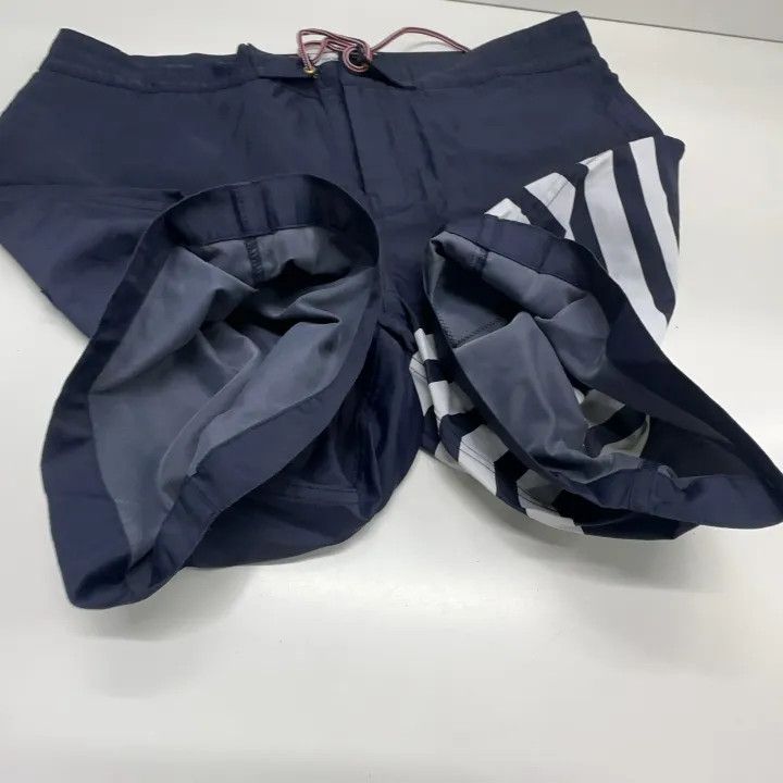 Thom Browne Thom Browne Classic Striped Casual Shorts 0079 Size US 26 / EU 42 - 12 Thumbnail