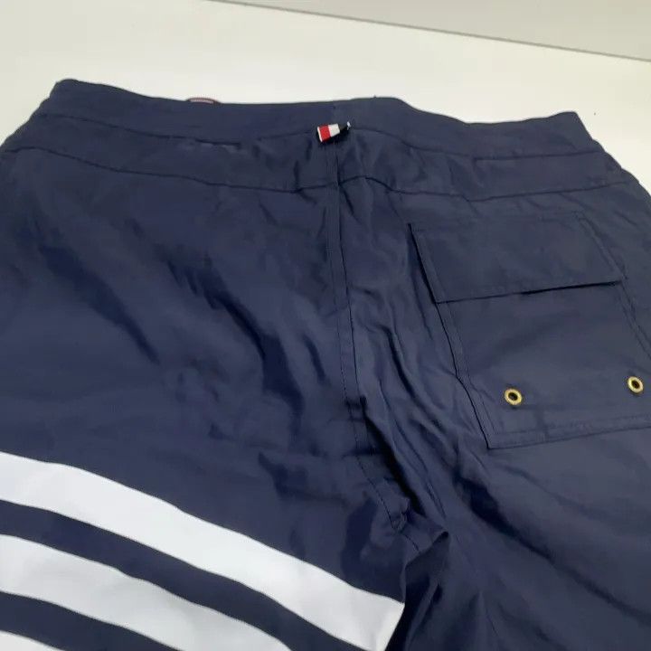 Thom Browne Thom Browne Classic Striped Casual Shorts 0079 Size US 26 / EU 42 - 13 Thumbnail