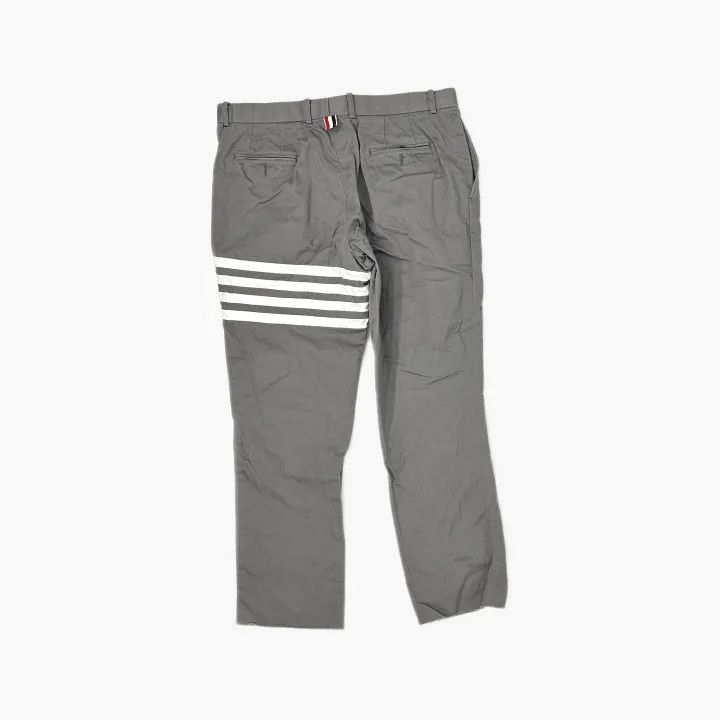 Thom Browne Thom Browne Gray Striped Casual Pants 0079 Size US 26 / EU 42 - 3 Thumbnail