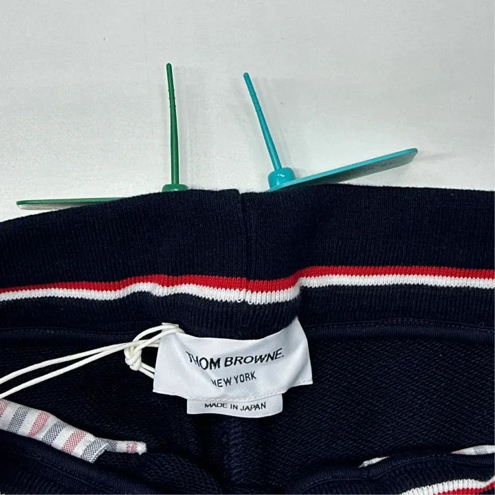 Thom Browne Thom Browne Classic Stripe Athletic Shorts 0079 Size US 26 / EU 42 - 2 Thumbnail