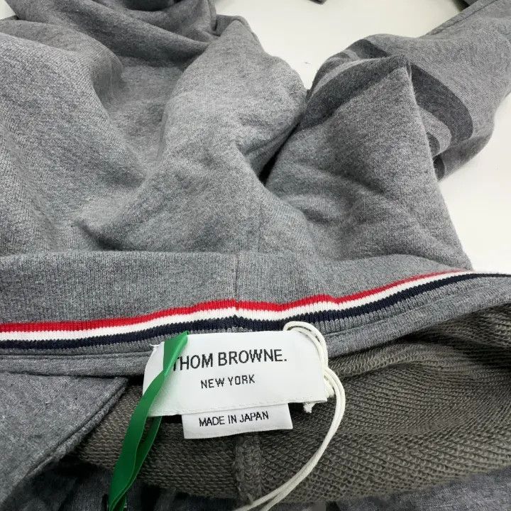 Thom Browne Thom Browne Gray Stripe Knit Sports Pants 0079 Size US 26 / EU 42 - 6 Thumbnail