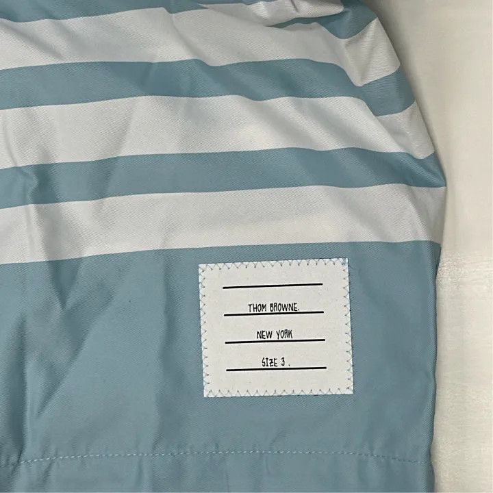 Thom Browne Thom Browne Classic Striped Drawstring Shorts 0079 Size US 26 / EU 42 - 4 Thumbnail
