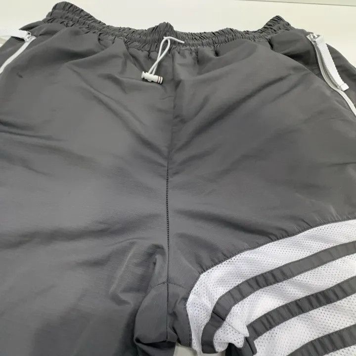 Thom Browne Thom Browne Gray Striped Knit Sports Pants 0079 Size US 26 / EU 42 - 10 Thumbnail
