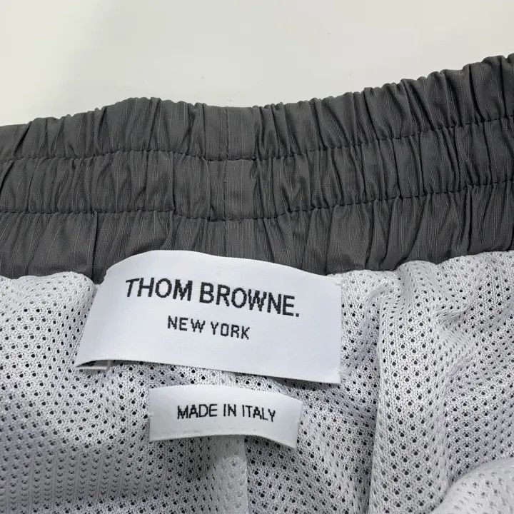 Thom Browne Thom Browne Gray Striped Knit Sports Pants 0079 Size US 26 / EU 42 - 6 Thumbnail