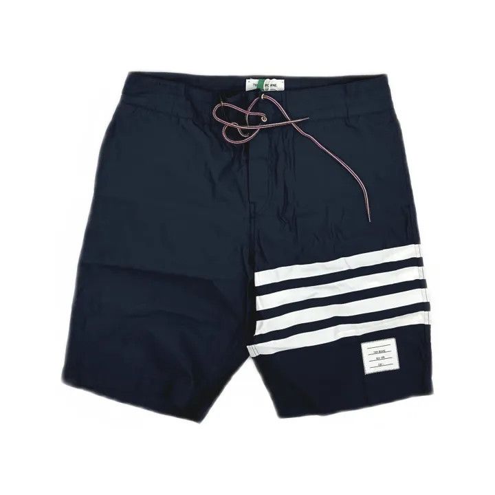 Thom Browne Thom Browne Summer Classic Stripe Shorts 0079 Size US 26 / EU 42 - 2 Thumbnail