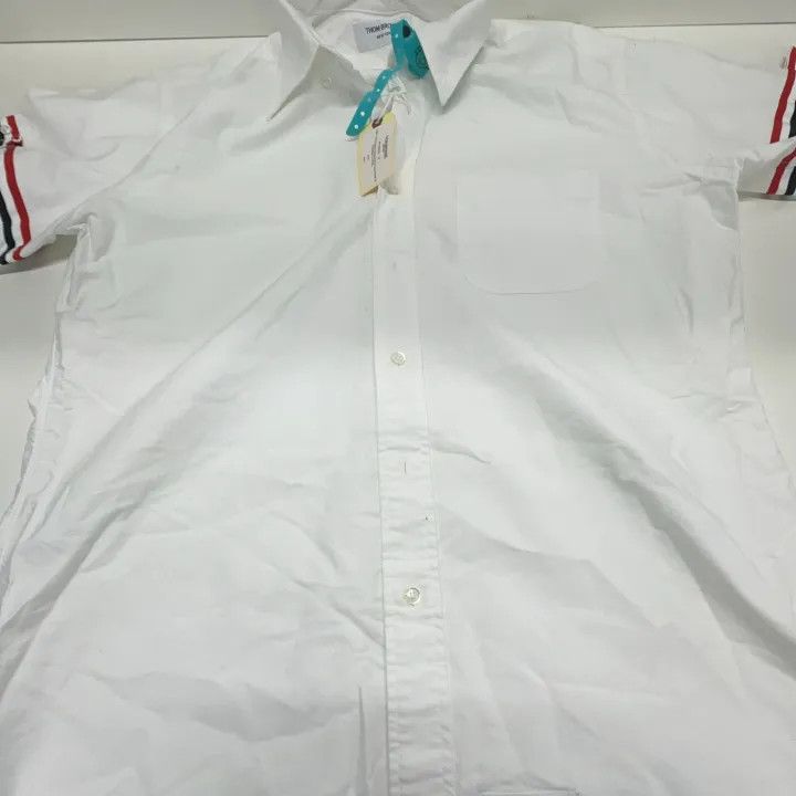 Thom Browne Thom Browne Classic Long Sleeve Shirt for Men 0079 Size US M / EU 48-50 / 2 - 11 Thumbnail