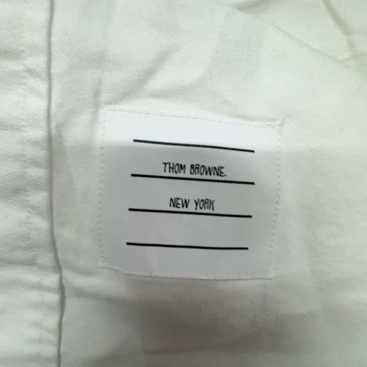 Thom Browne Thom Browne Classic Long Sleeve Shirt for Men 0079 Size US M / EU 48-50 / 2 - 7 Thumbnail