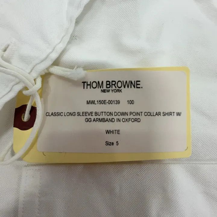 Thom Browne Thom Browne Classic Long Sleeve Shirt for Men 0079 Size US M / EU 48-50 / 2 - 4 Thumbnail