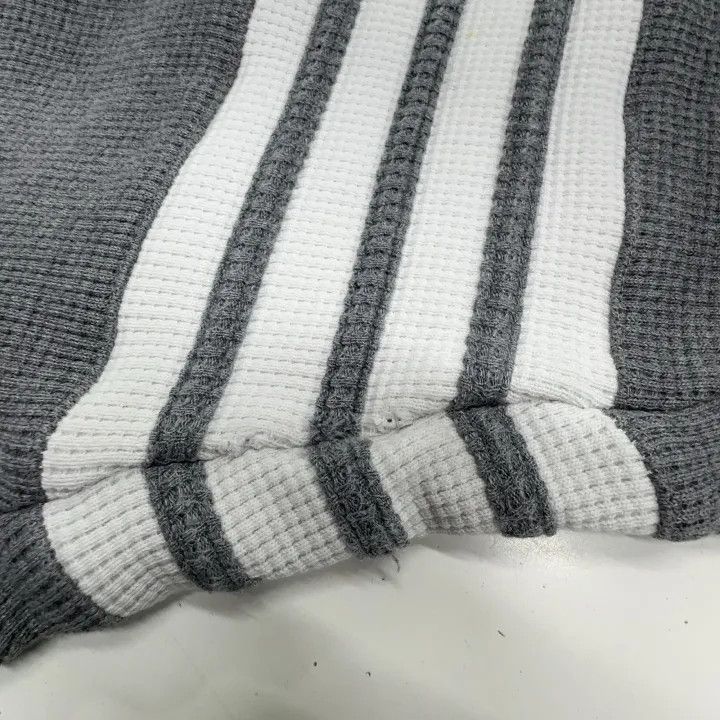 Thom Browne Thom Browne Gray Cuffed Sports Knit Pants 0079 Size US 26 / EU 42 - 7 Thumbnail