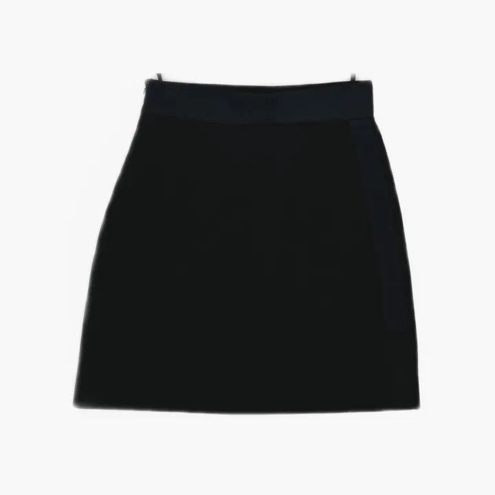 Miu Miu Miu Miu FW21 Side Bow Mini Skirt Black 0079 Size 36" / US 14 / IT 50 - 3 Thumbnail