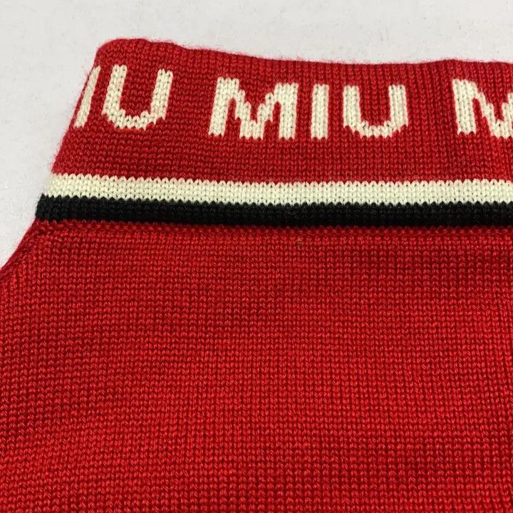 Miu Miu Miu Miu Knitted Casual Mini Skirt for Women 0079 Size 38" / US 16 / IT 52 - 8 Thumbnail