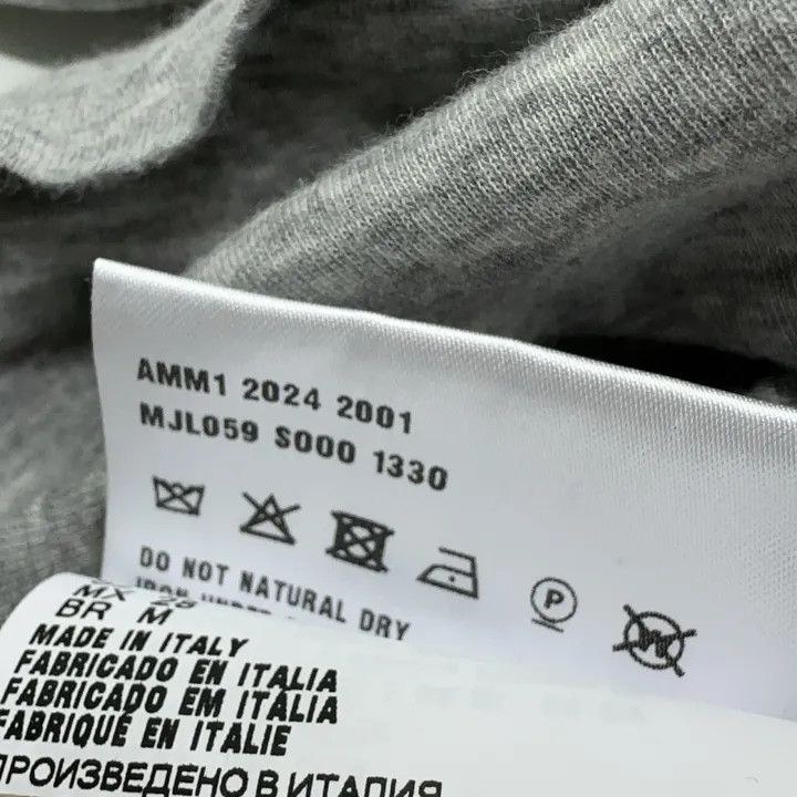 Miu Miu Miu Miu Gray Crew Neck T-Shirt 0079 Size M / US 6-8 / IT 42-44 - 6 Thumbnail