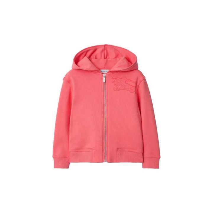 Burberry Burberry Kids Peach Hooded Sweatshirt 0079 Size M / US 6-8 / IT 42-44 - 2 Thumbnail