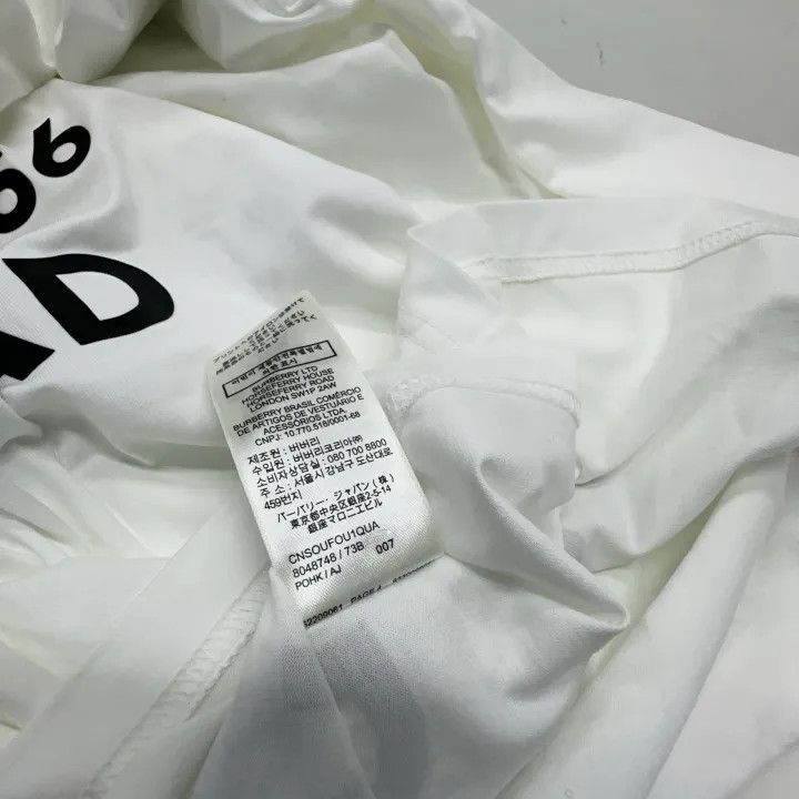 Burberry Burberry Letter Print Oversized T-Shirt 0079 Size XL / US 12-14 / IT 48-50 - 4 Thumbnail