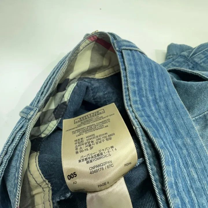 Burberry Burberry Fashionable Denim Mini Skirt 0079 Size 24" / US 00 / IT 34 - 5 Thumbnail