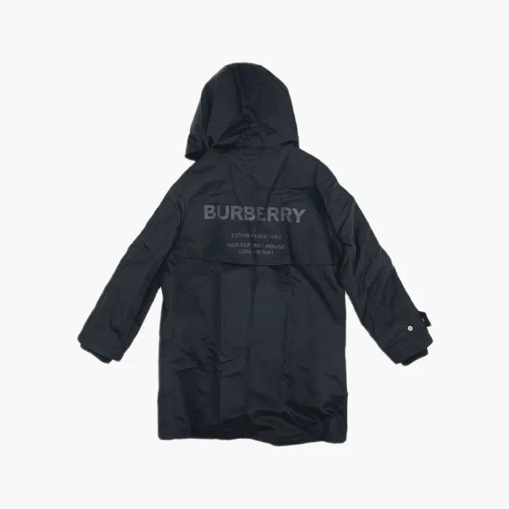 Burberry Burberry Black Hooded Casual Windbreaker 0079 Size M / US 6-8 / IT 42-44 - 3 Thumbnail