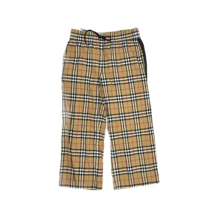 Burberry Burberry Plaid Loose Fit Cotton Pants 0079 Size 26" / US 2 / IT 38 - 2 Thumbnail