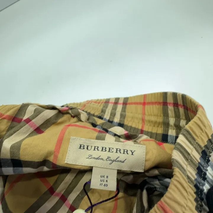 Burberry Burberry Plaid Loose Fit Cotton Pants 0079 Size 26" / US 2 / IT 38 - 4 Thumbnail
