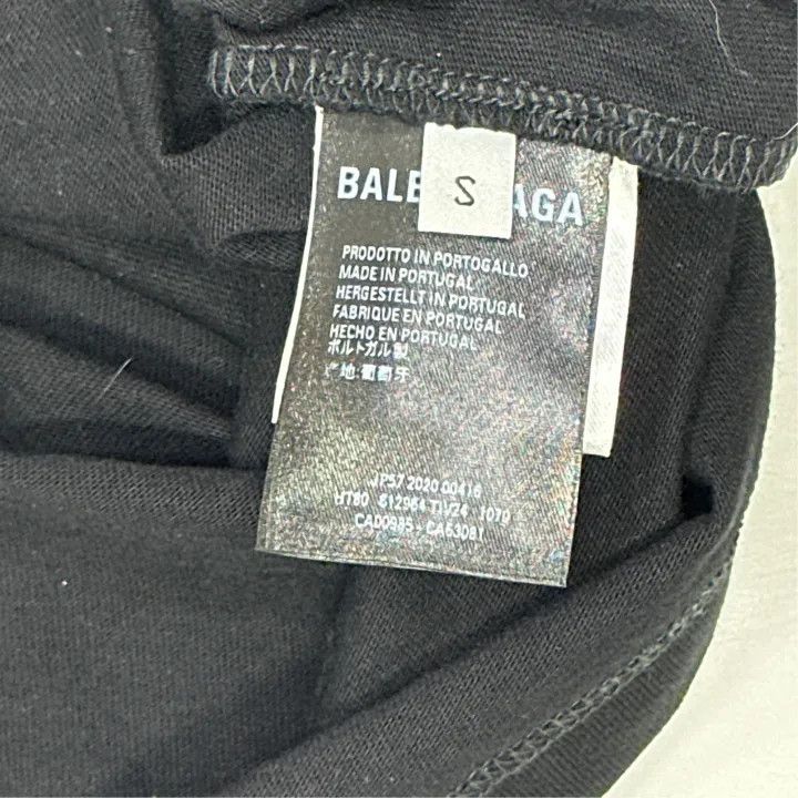 Balenciaga Balenciaga Crew Graphic Oversized T-shirt 0079 Size S / US 4 / IT 40 - 2 Thumbnail