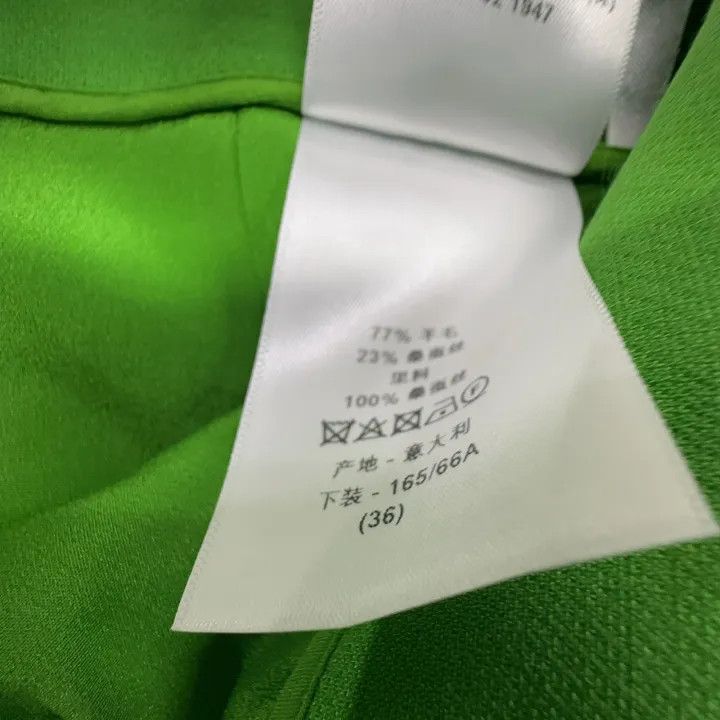 Dior Dior Casual Fashion Green Mini Skirt 0079 Size 36" / US 14 / IT 50 - 4 Thumbnail