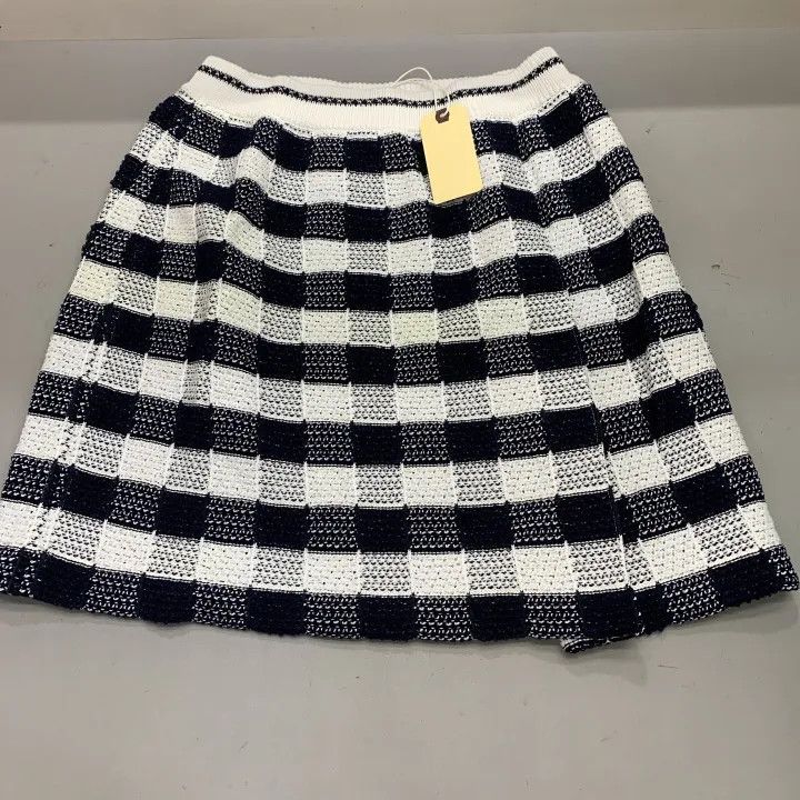 Thom Browne Thom Browne Color Blocked Checkered Mini Skirt 0079 Size 42" / US 20 - 2 Thumbnail