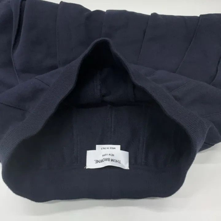 Thom Browne Thom Browne Navy Pleated Mini Skirt for Women 0079 Size 38" / US 16 / IT 52 - 7 Thumbnail