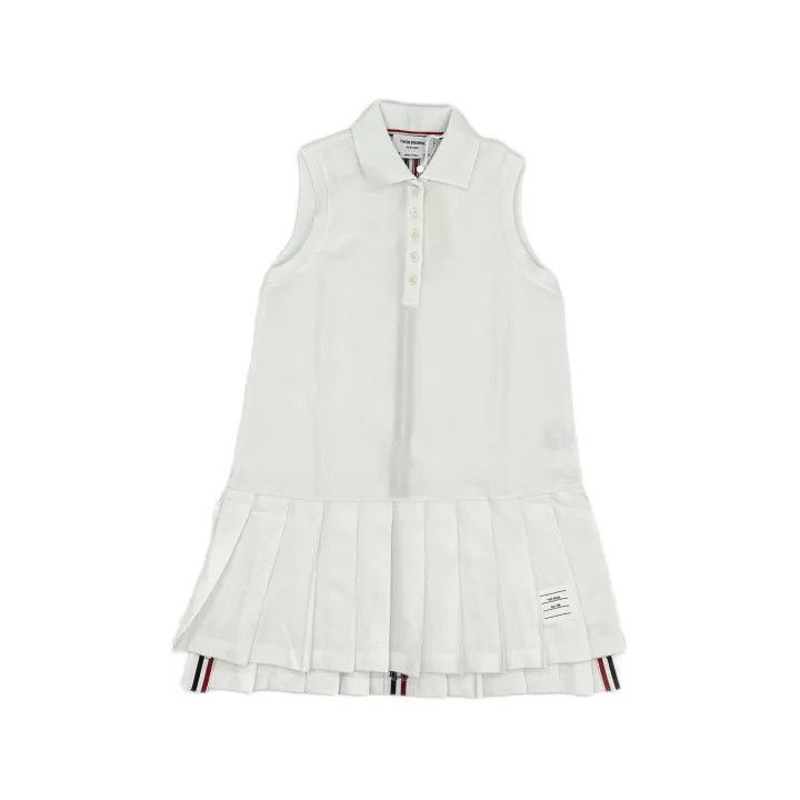 Thom Browne Thom Browne Sleeveless Pleated Tennis Dress 0079 Size L / US 10 / IT 46 - 2 Thumbnail