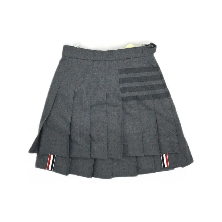 Thom Browne Thom Browne Fashion Pleated Mini Skirt 0079 Size 38" / US 16 / IT 52 - 2 Thumbnail