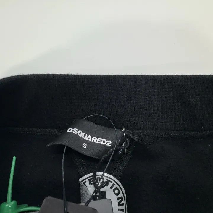 Dsquared2 DSQUARED2 Black Loose Fit Sports Sweatpants 0079 Size US 30 / EU 46 - 7 Thumbnail
