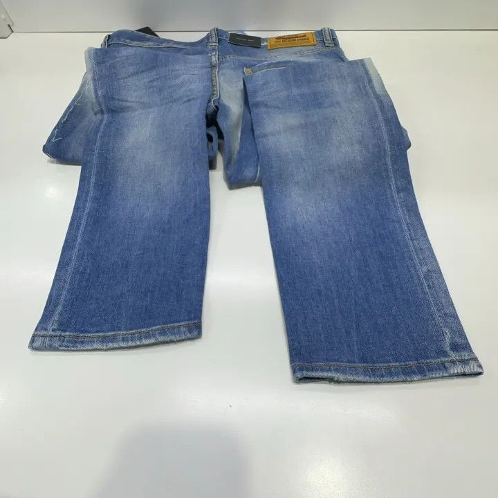 Dsquared2 DSQUARED2 Slim Fit Light Blue Denim Pants 0079 Size US 44 / EU 60 - 12 Thumbnail