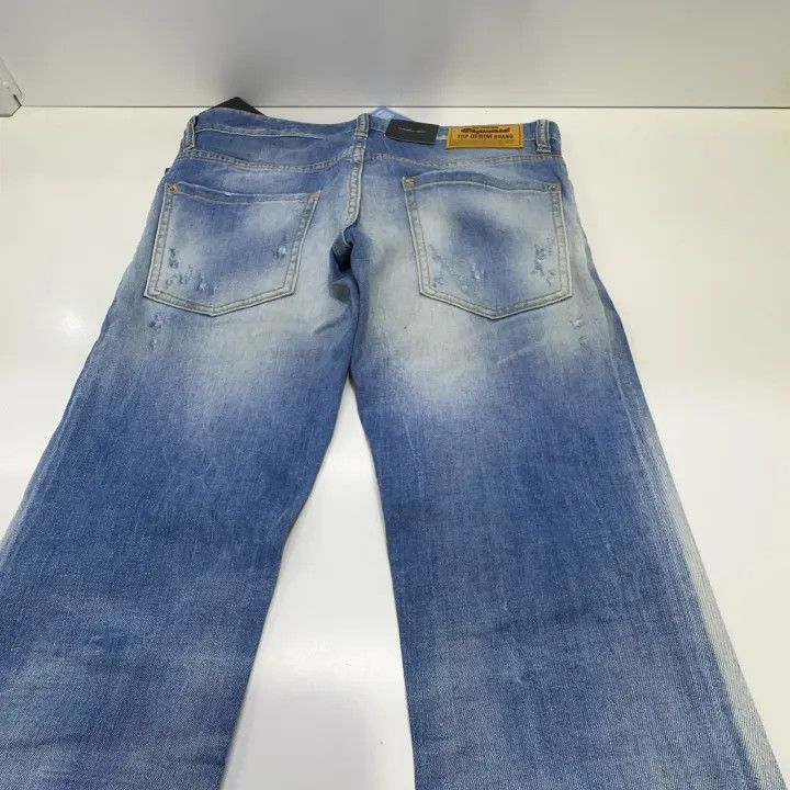 Dsquared2 DSQUARED2 Slim Fit Light Blue Denim Pants 0079 Size US 44 / EU 60 - 10 Thumbnail
