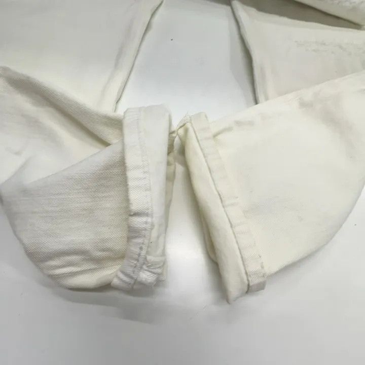 Dsquared2 DSQUARED2 Slim Fit White Denim Pants for Men 0079 Size US 44 / EU 60 - 12 Thumbnail