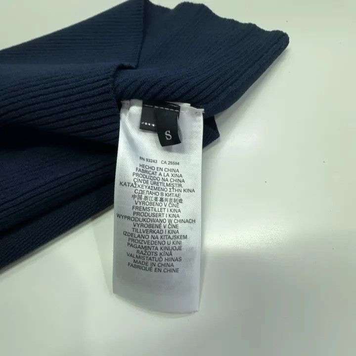 Diesel Diesel Blue Sleeveless High Neck Dress 0079 Size 24" / US 00 / IT 34 - 6 Thumbnail