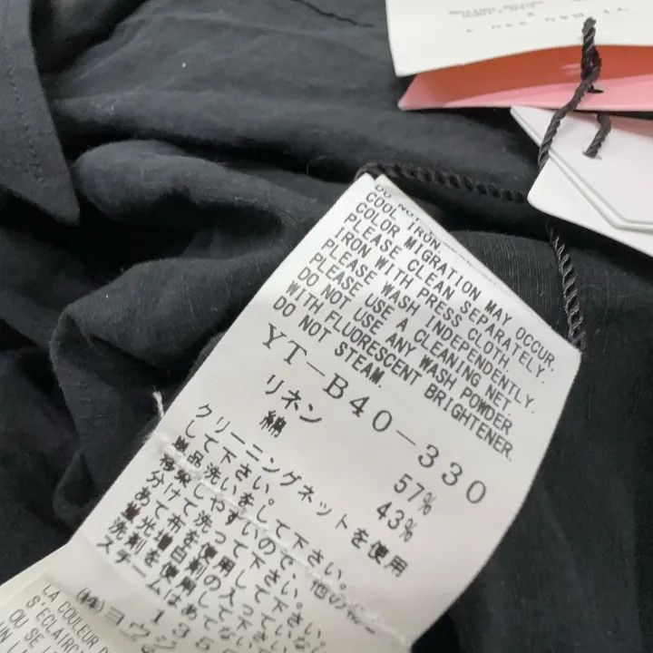Yohji Yamamoto Yohji Yamamoto Black Button-Up Dress 0079 Size 24" / US 00 / IT 34 - 6 Thumbnail