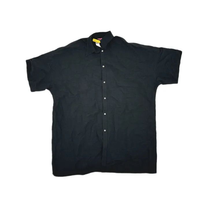 Yohji Yamamoto Yohji Yamamoto Black Button-Up Dress 0079 Size 24" / US 00 / IT 34 - 2 Thumbnail