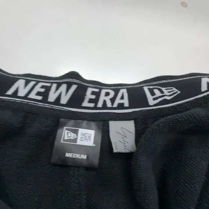 Yohji Yamamoto Yohji Yamamoto x New Era Black Logo Pullover Shorts 0079 Size US 30 / EU 46 - 4 Thumbnail