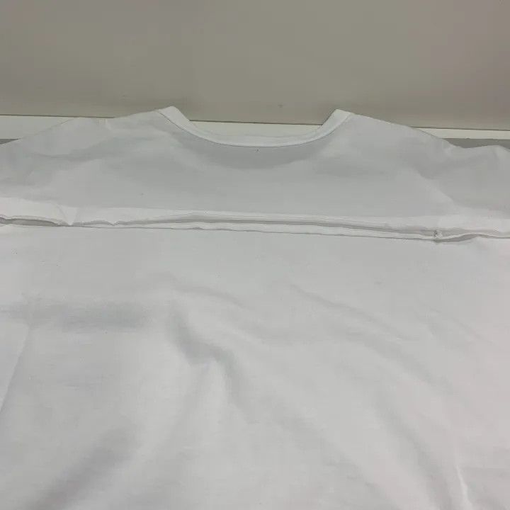 Yohji Yamamoto Yohji Yamamoto White Short Sleeve T-Shirt 0079 Size US M / EU 48-50 / 2 - 2 Thumbnail