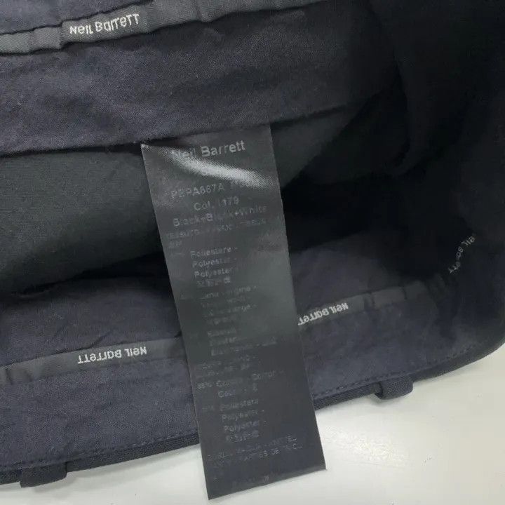 Neil Barrett Neil Barrett Casual Solid Color Pants 0079 Size US 44 / EU 60 - 4 Thumbnail