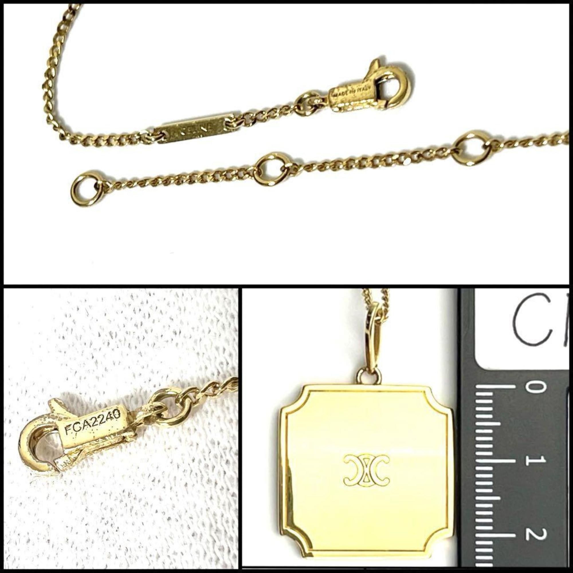 Celine Céline Triomphe necklace Size ONE SIZE - 9 Thumbnail