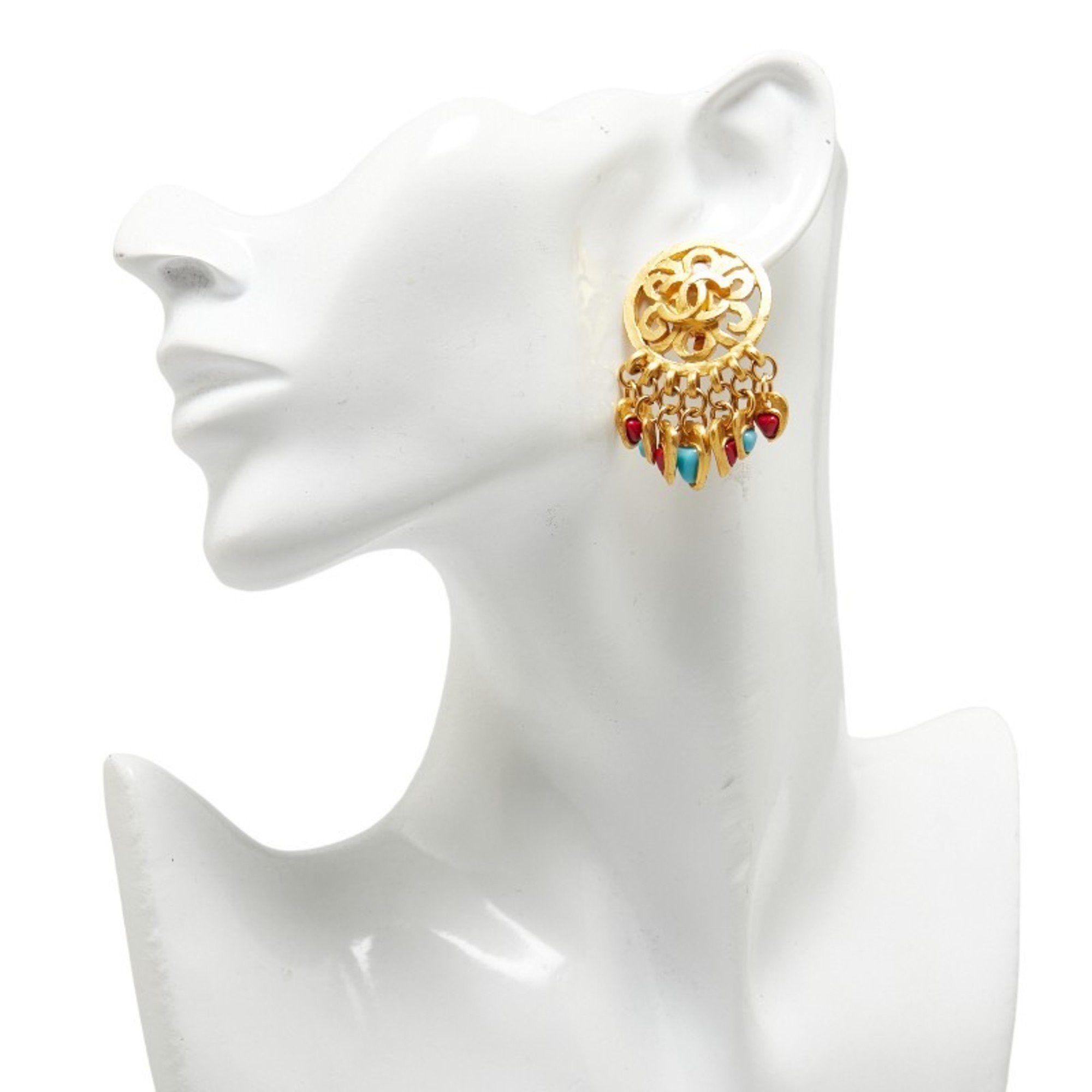 Chanel Chanel Coco Mark earring Size ONE SIZE - 5 Thumbnail