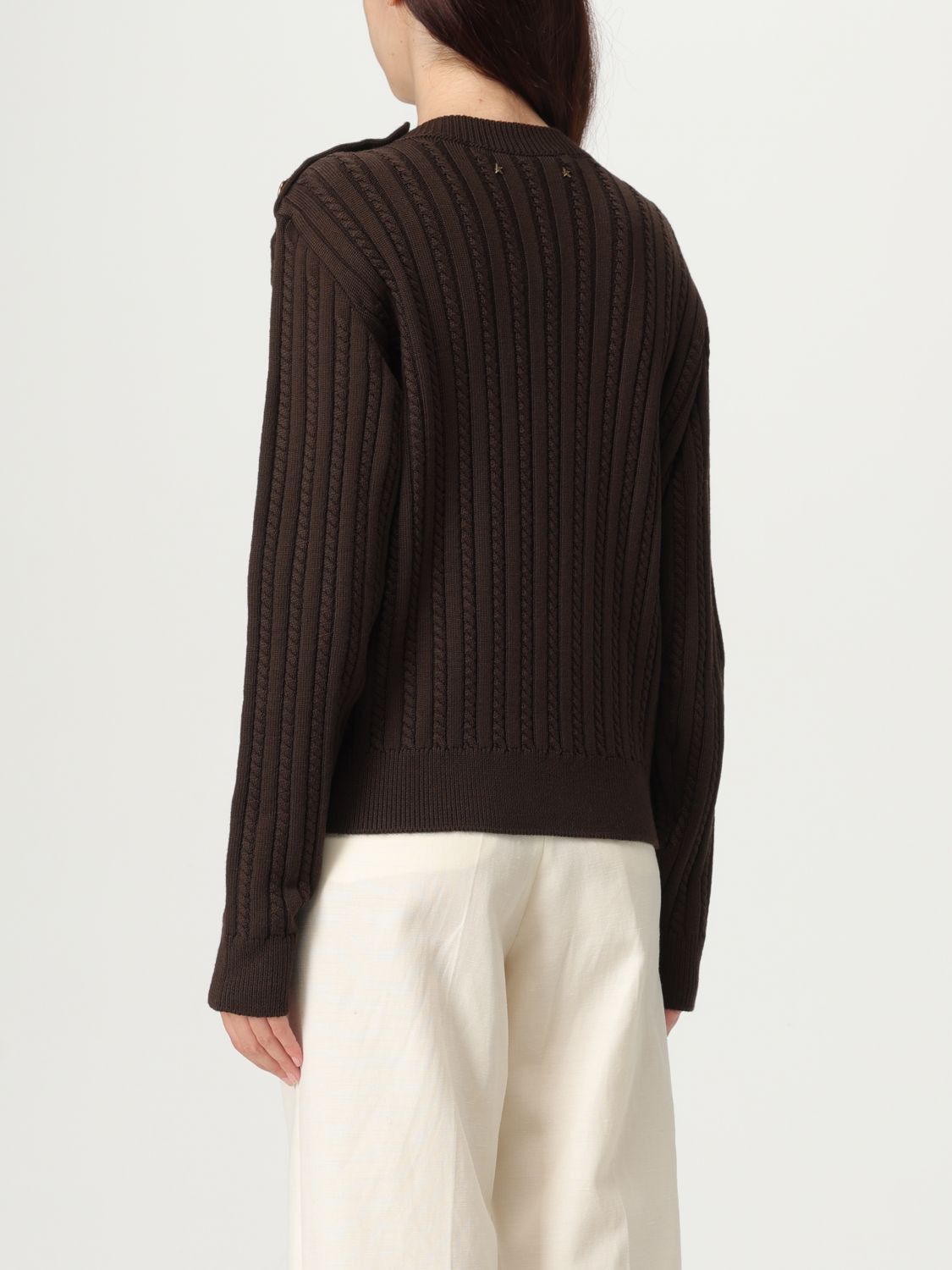 Golden Goose Golden Goose Sweater Woman Brown Size L / US 10 / IT 46 - 2 Thumbnail