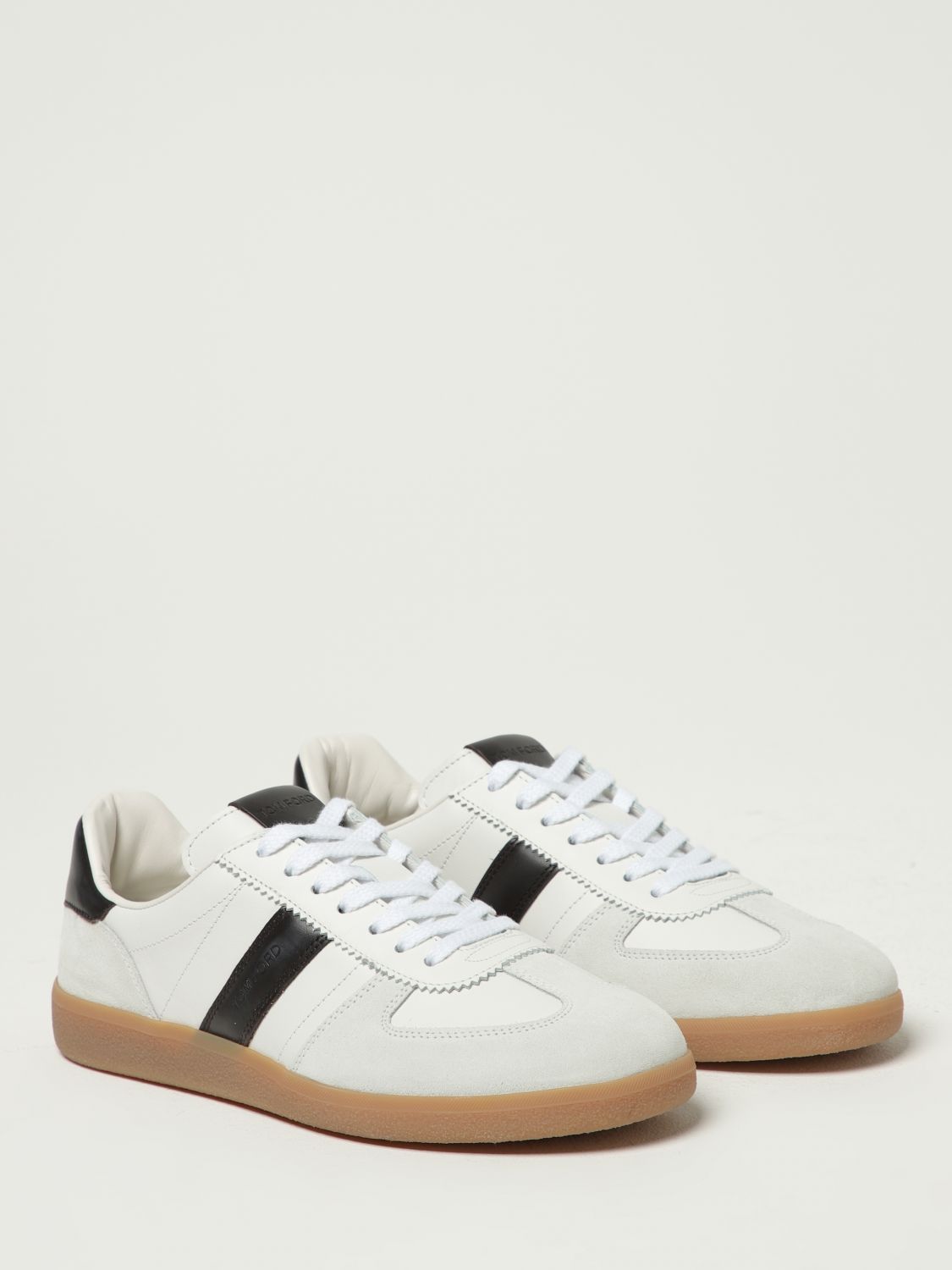 Tom Ford Tom Ford Sneakers Men White Size US 7 / EU 40 - 2 Thumbnail