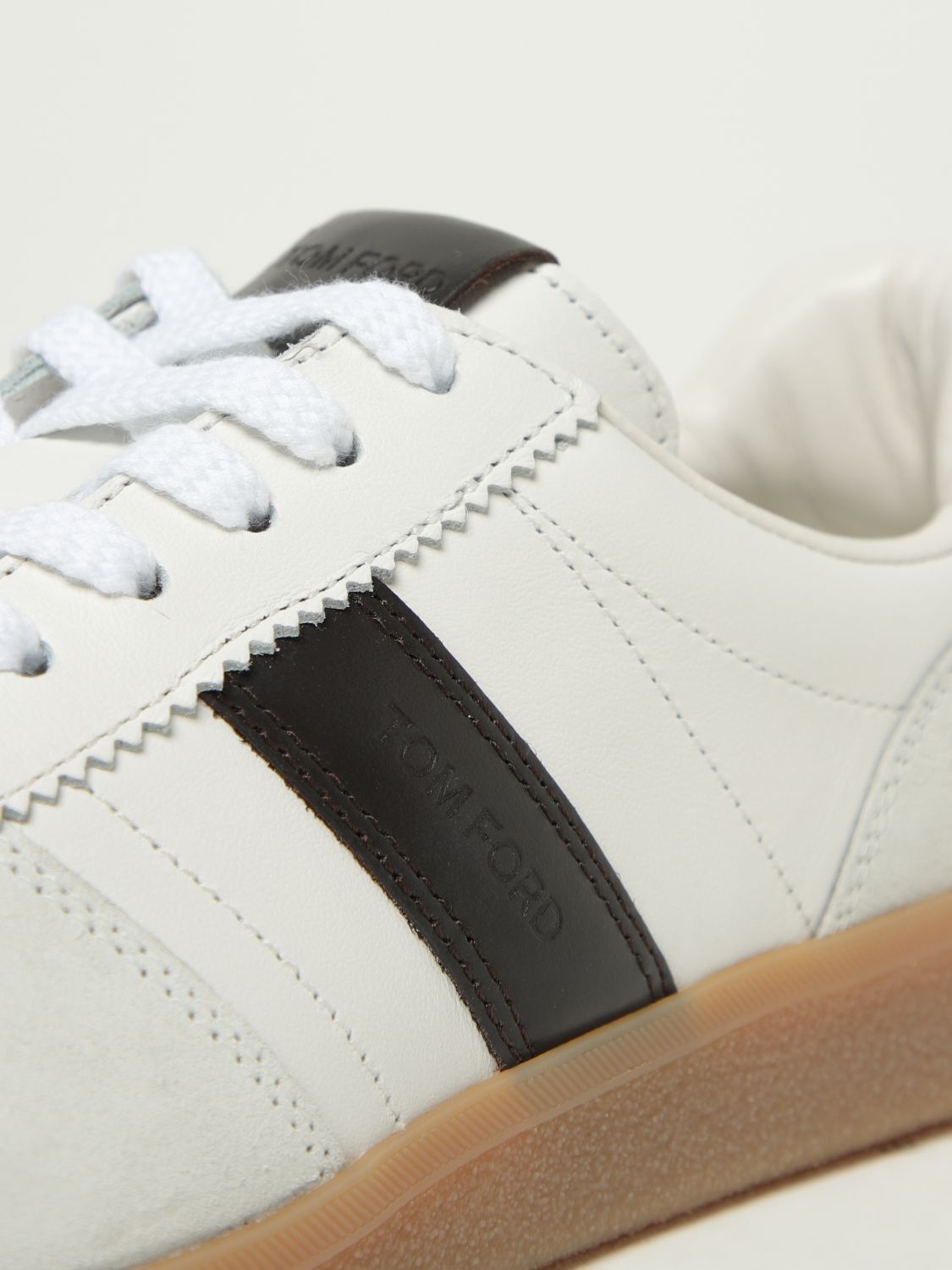 Tom Ford Tom Ford Sneakers Men White Size US 8 / EU 41 - 4 Thumbnail